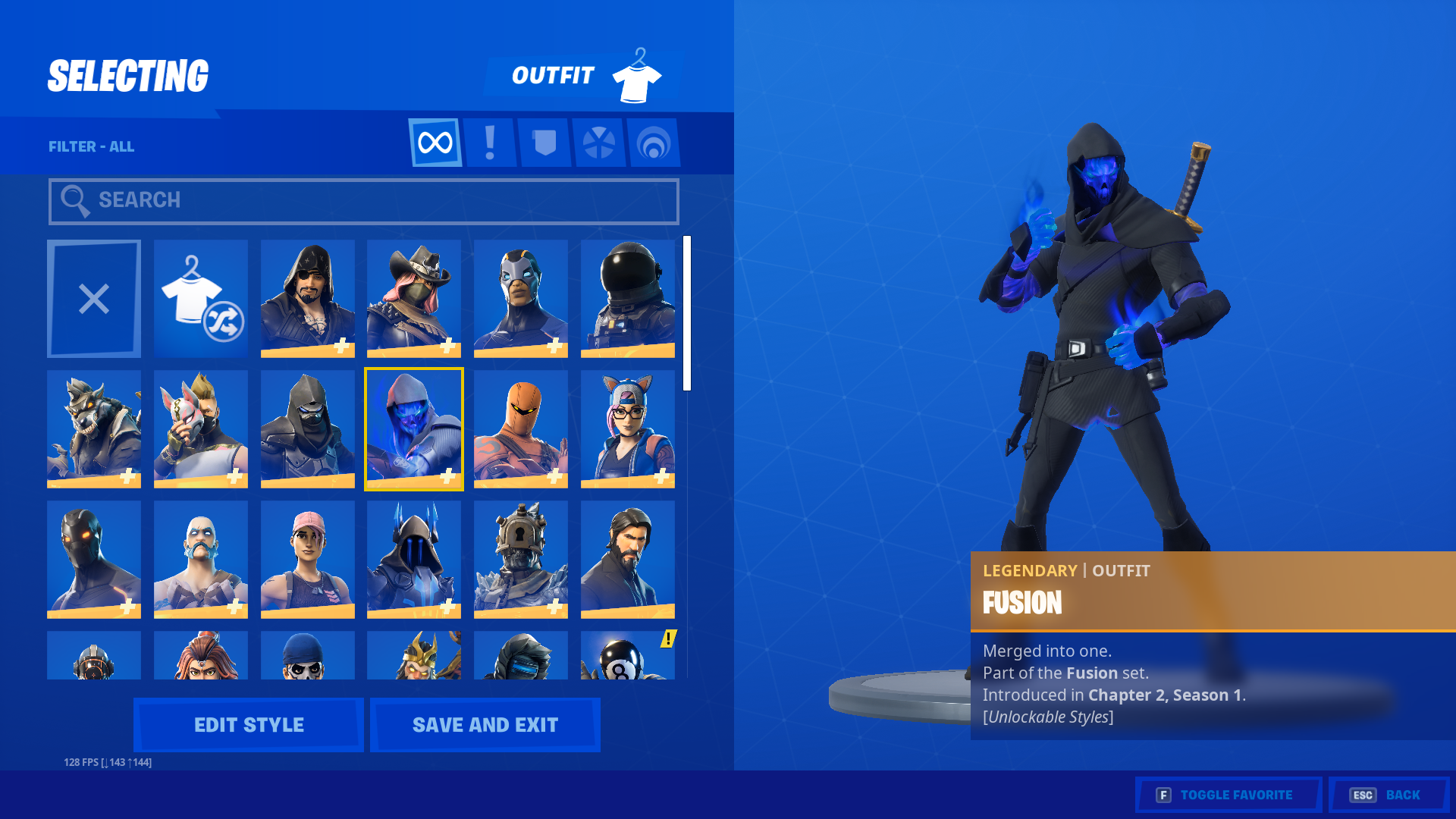 Selling - S2 to CH1 S1 battle passes STW+Nvidia+Summit+Mako 1000+Wins ...