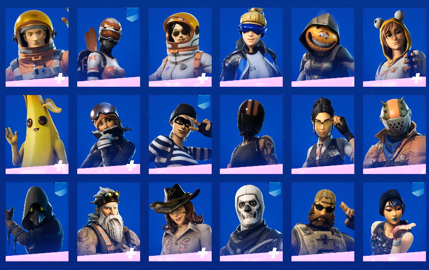 Fortnite OG season 2 skins, Season 3-11 all battle pass skins,Minty ...