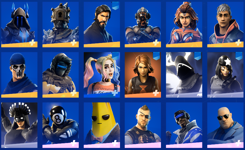 Fortnite OG season 2 skins, Season 3-11 all battle pass skins,Minty ...