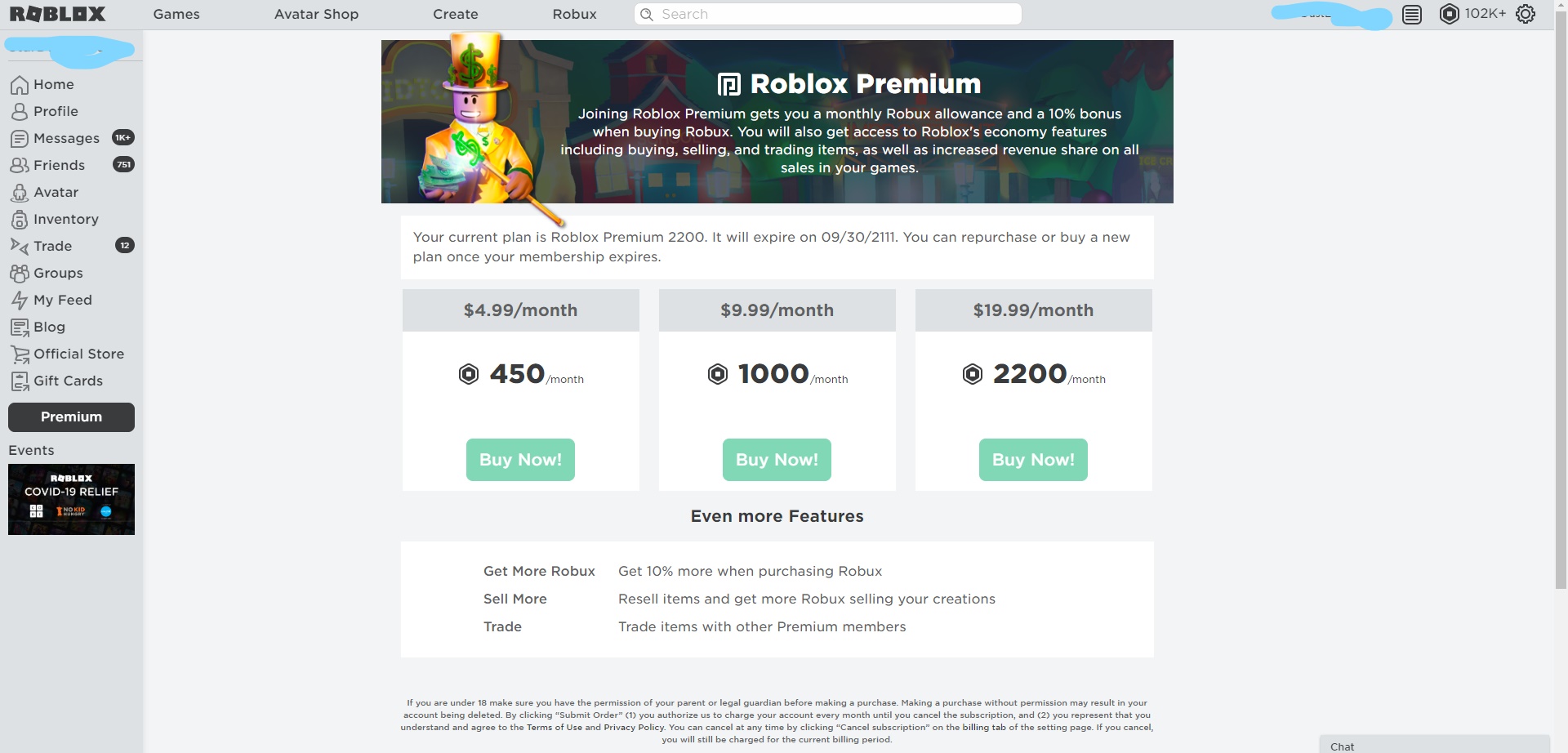 Sold 2010 Roblox Account W Lifetime Obc Epicnpc Marketplace - lifetime obc roblox account