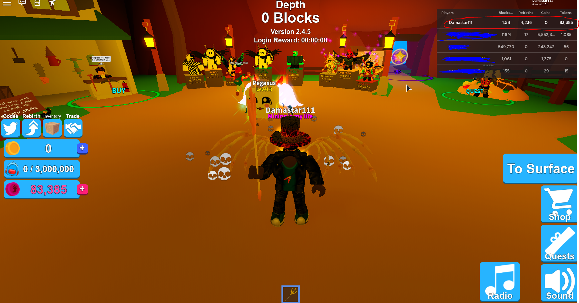 Selling Selling Cheap Mining Simulator Account 50 Or Offer Epicnpc Marketplace - did they ban mining simulator in roblox