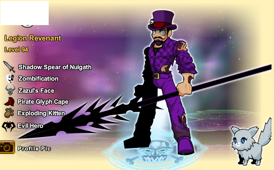 2011 Icy Naval Commander, Shadow Spear of Nulgath, Dark Caster X