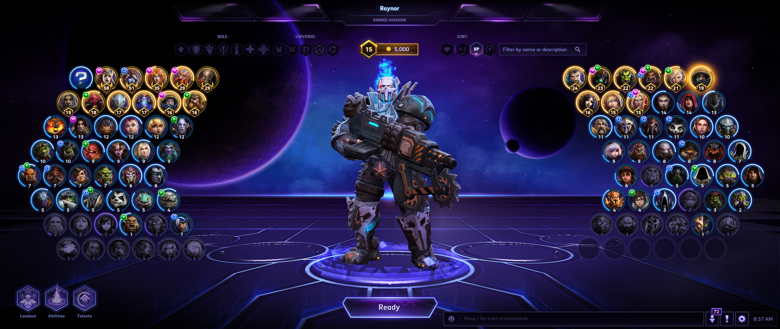 buy heroes of the storm account