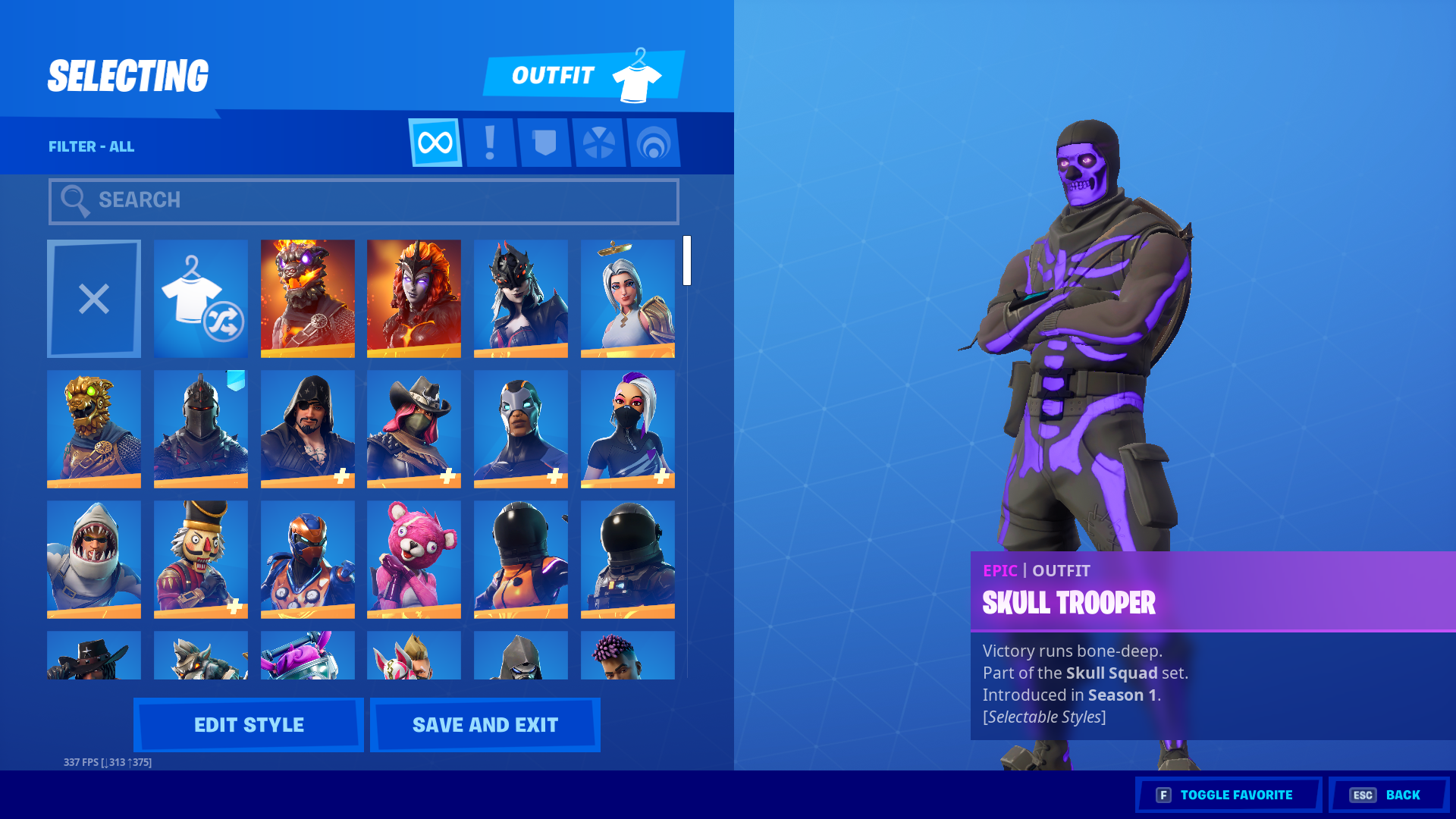 Limited Fortnite Skins For Sell 300 Og Fortnite Account Og Skull 350 Skin Save The World Limited Edtion Epicnpc Marketplace