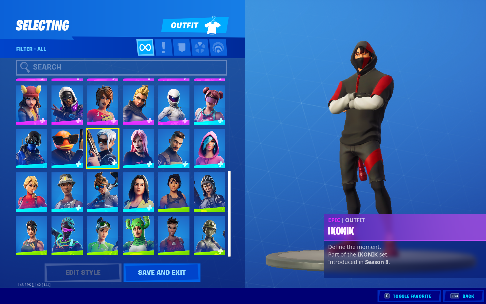 Fortnite unstacked ikonik account 50+ skins | EpicNPC Marketplace