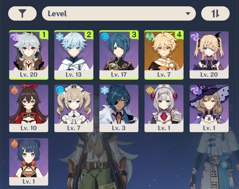 Selling - Asia Unlinked 5* and 4*! Diluc / Qiqi / Fischl ...