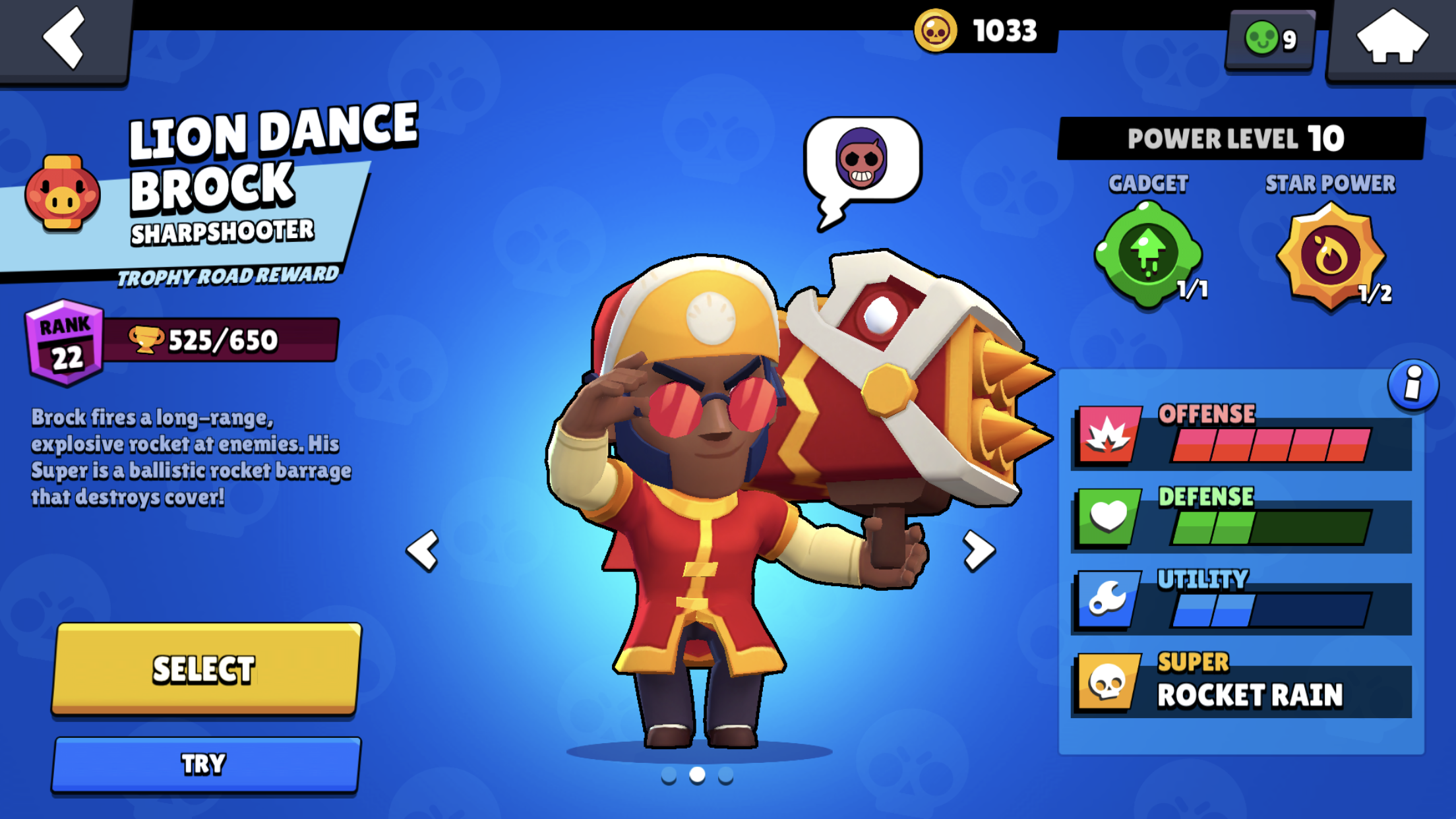 Selling Nearly Maxed Brawl Stars With Skins 40 40 Brawlers All Are Level 9 Epicnpc Marketplace - lion poder 10 brawl stars