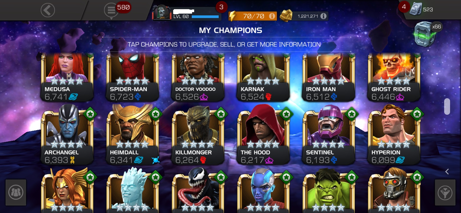 SOLD - Great Account 10k prestige 1M rating - Double Doom - Professor X