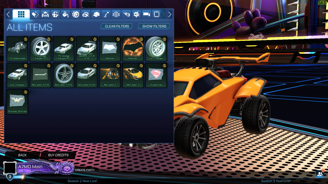 Rocket League Steam Account Skyline Batmobile Much More Epicnpc Marketplace