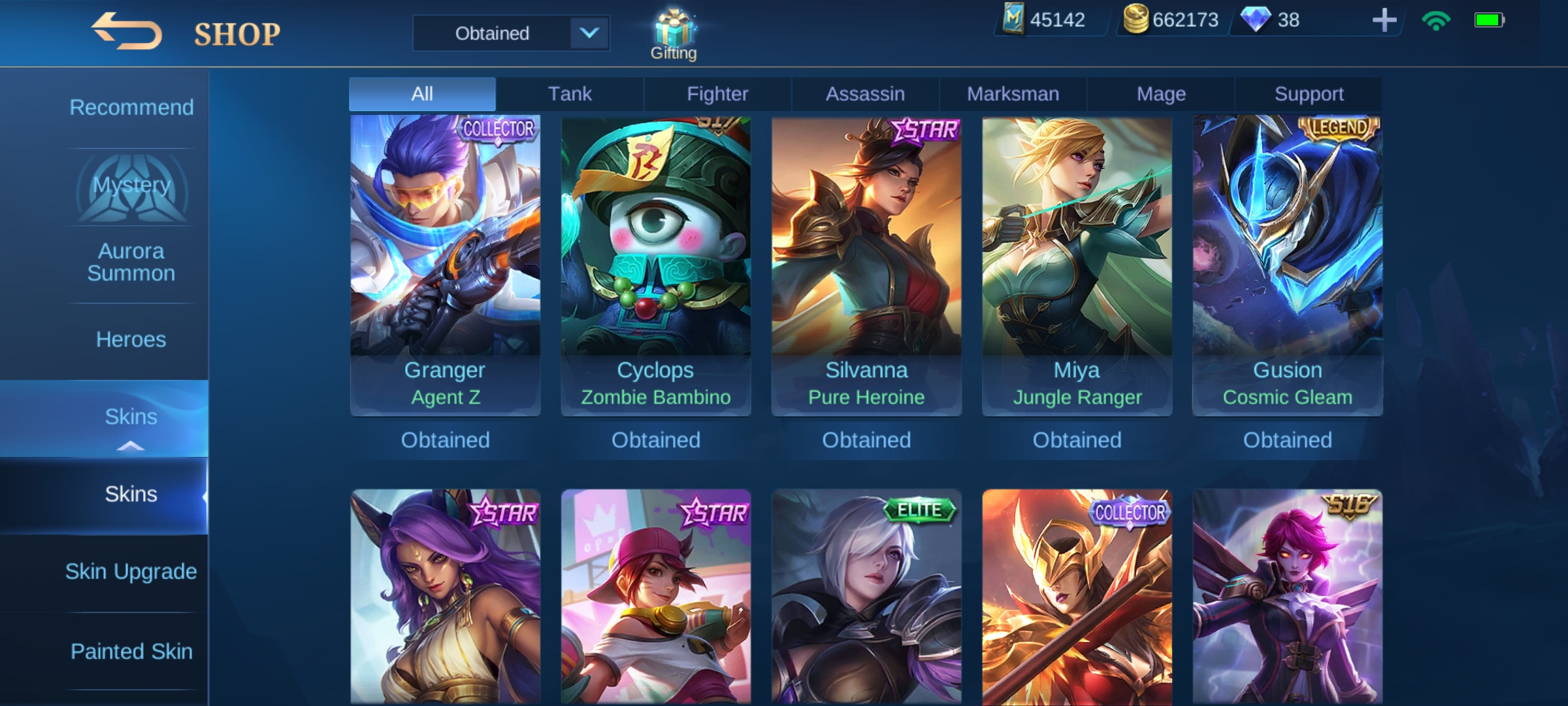 SOLD - Whale account with 5 legend and many good skin $550 | EpicNPC