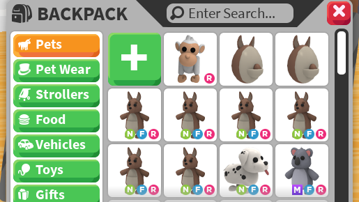 Selling Selling Adopt Me Pets Strollers For Paypal Epicnpc Marketplace - selling pets on roblox