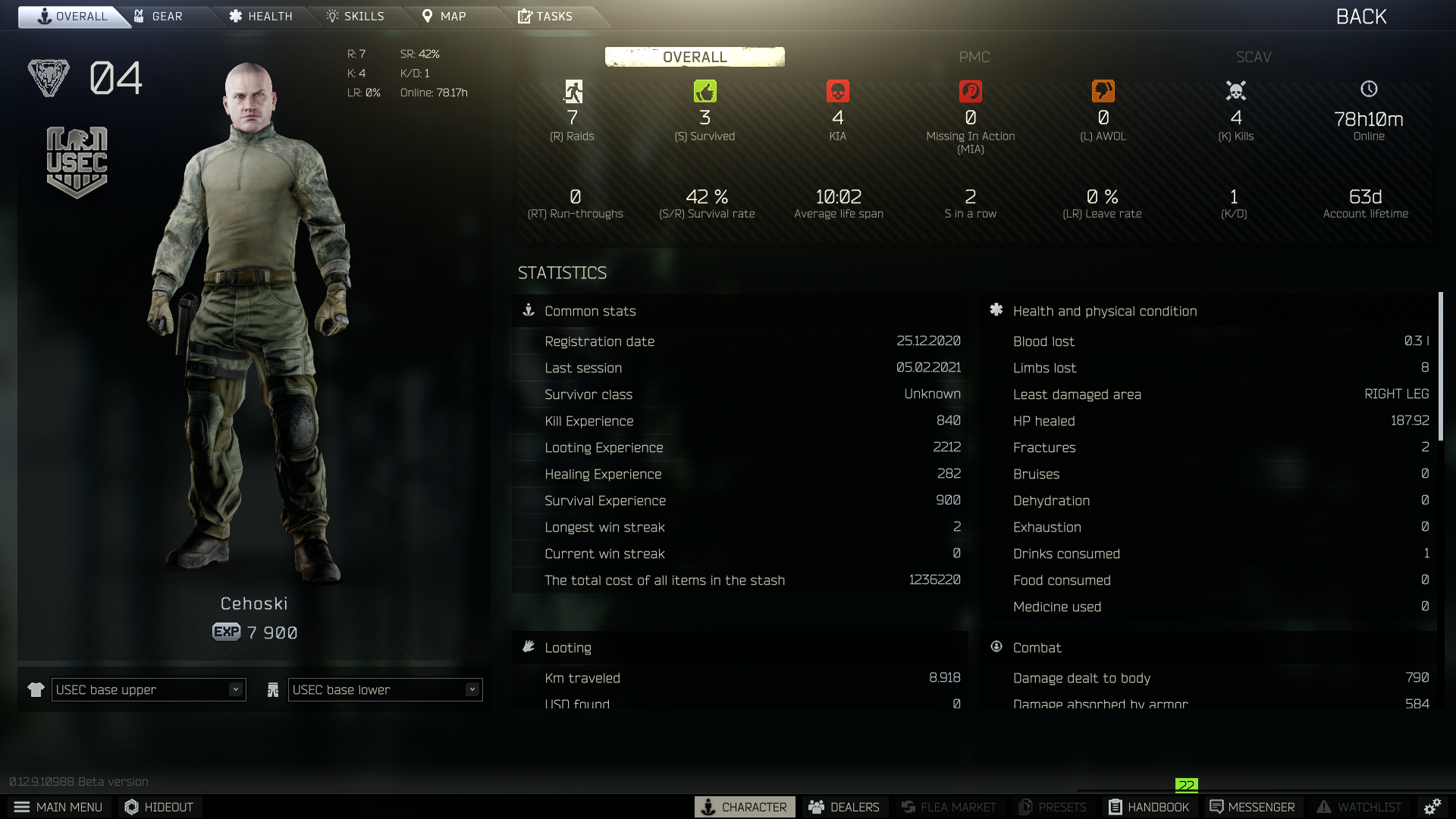 Selling - EFT Account almost untouched 30$ | EpicNPC Marketplace