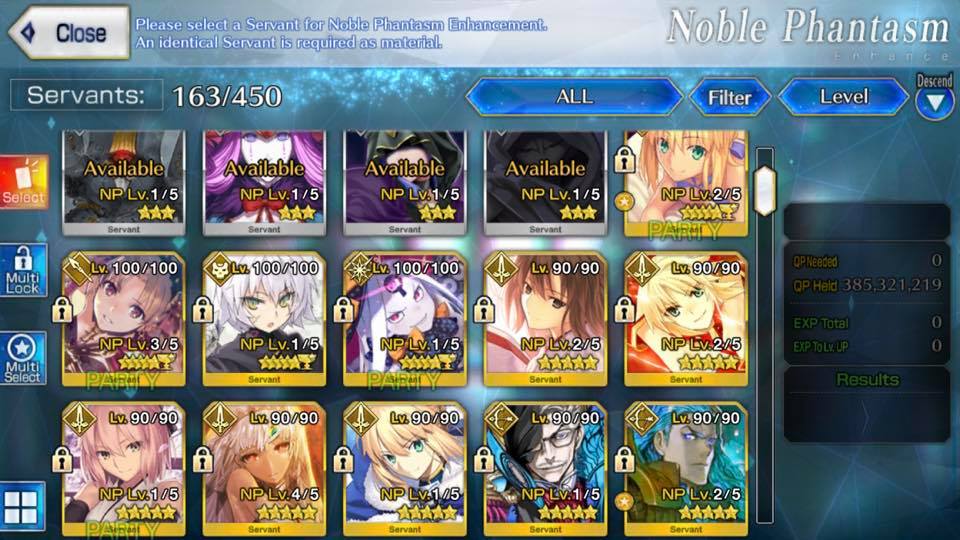 Selling Whale Fgo Endgame Account 350 With 37 Ssr 55 Np Many Quests Unfinished Epicnpc Marketplace