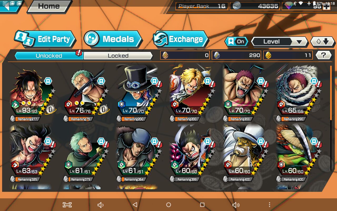 Selling One Piece Bounty Rush Account 10 Epicnpc Marketplace