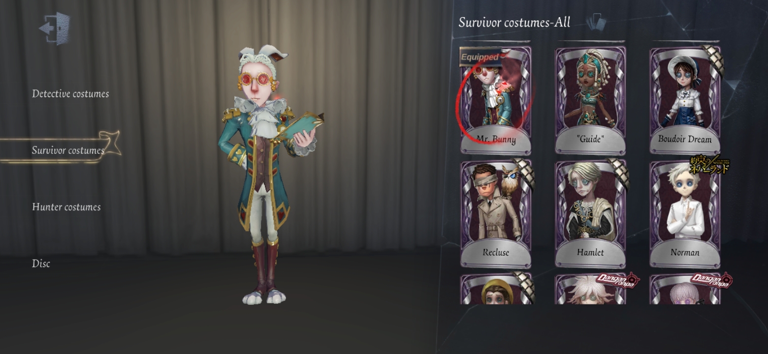 Trading - Identity V account trade for Golden Ratio! I have most