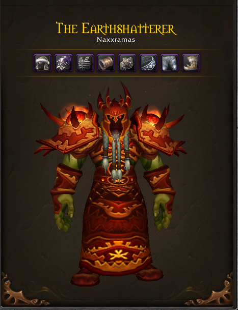 INSANE MOG shell account a lot of unobtainable warrior/DK/shaman ...