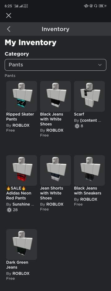 Sold Roblox Account Rich In Games Check The Screenshots No Pin Rush Sale Epicnpc Marketplace - dark green jeans roblox
