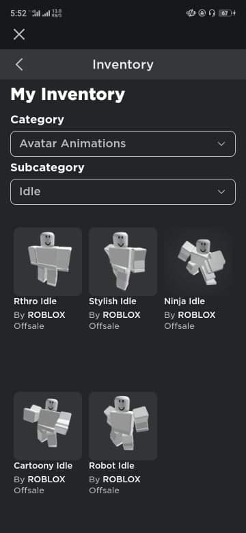 How To Not Be Idle In Roblox - roblox idle animation id