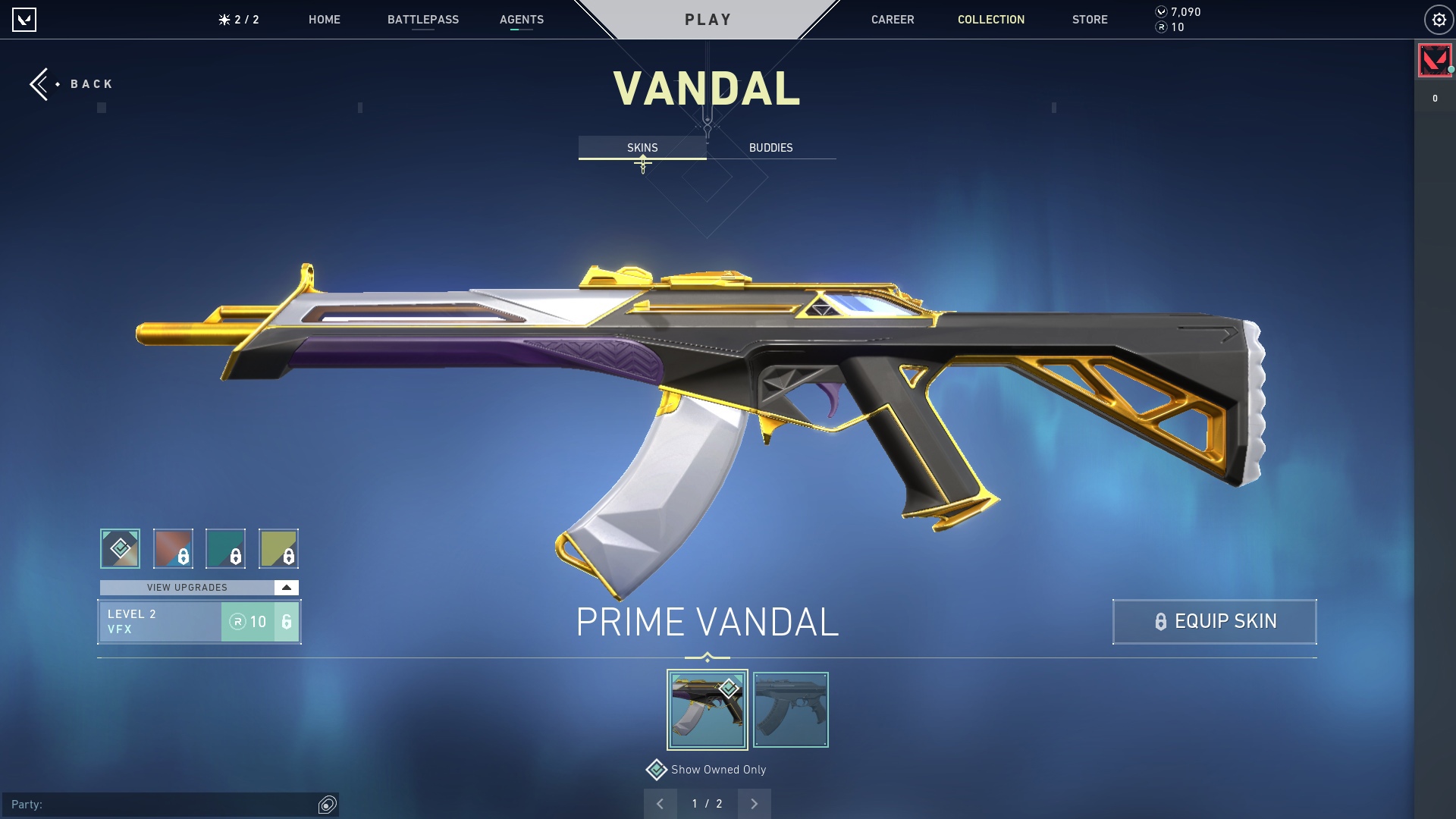 SOLD - NA | Prime 2.0 Full bundle + Prime Vandal + 7090 Valorant Points ...