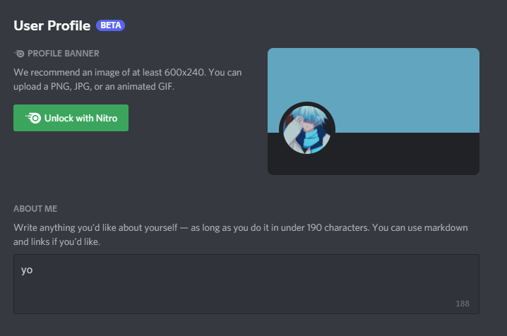 How to get beta discord banner