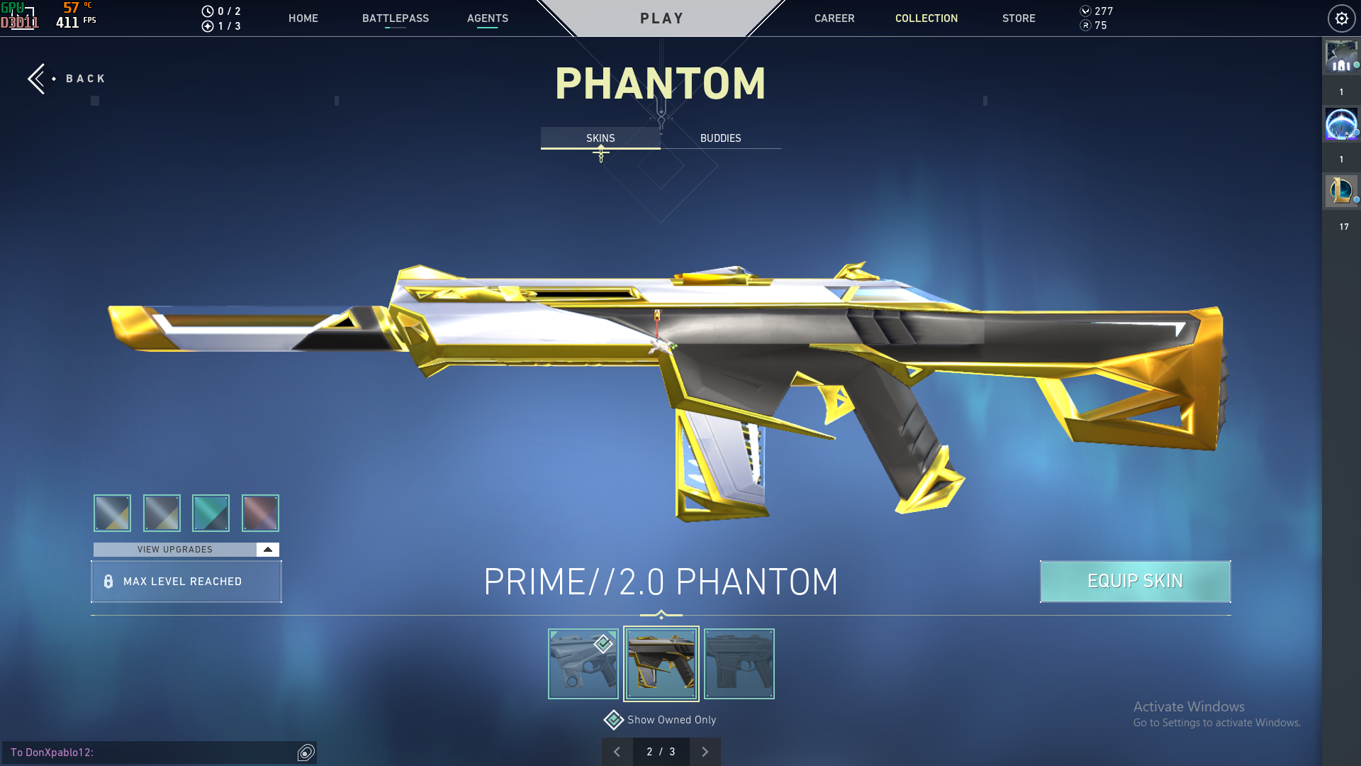 SOLD - [ASIA] Reaver vandal + ion phantom + prime phantom + prism ...