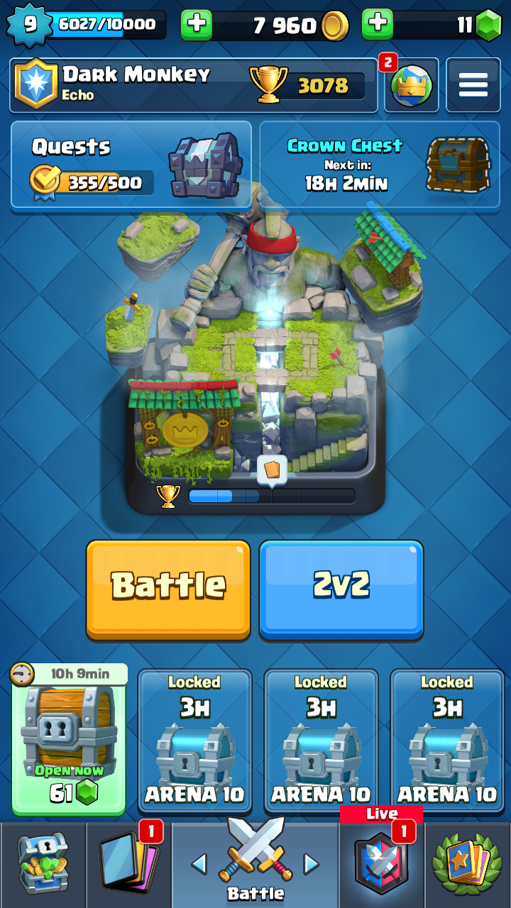 Clash Royale Account Level 9 10 Legendaires Epicnpc Marketplace