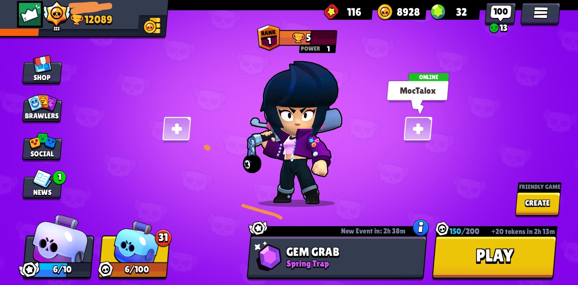 Selling Brawl Stars Acc 12k 26 26 Maxed Epicnpc Marketplace - how long to max osrs account in brawl stars