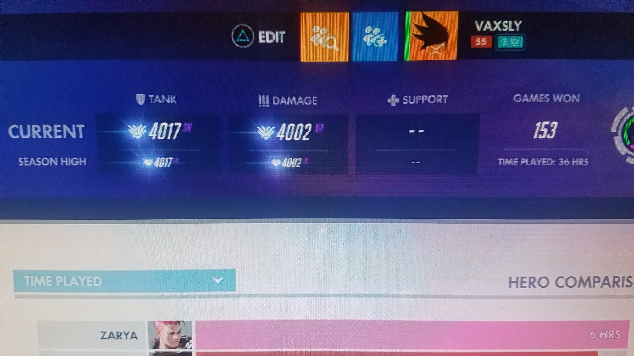 top 500 overwatch ps4