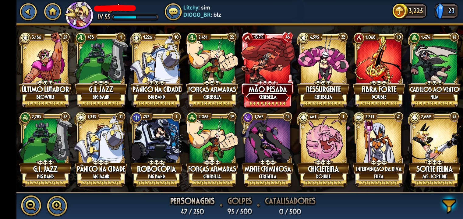 Selling - Skullgirls Mobile Account for Sale. iOS | EpicNPC Marketplace