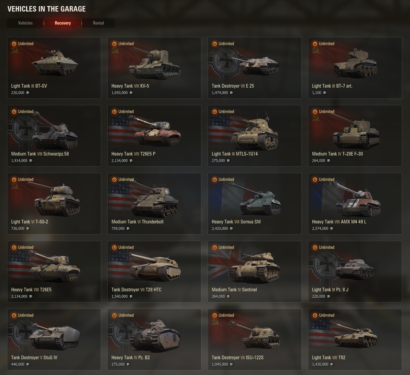 Selling Wot Eu 1900wn8 8k Battles 15 19 Tier X 23 45 Premium Warships Acc Epicnpc Marketplace