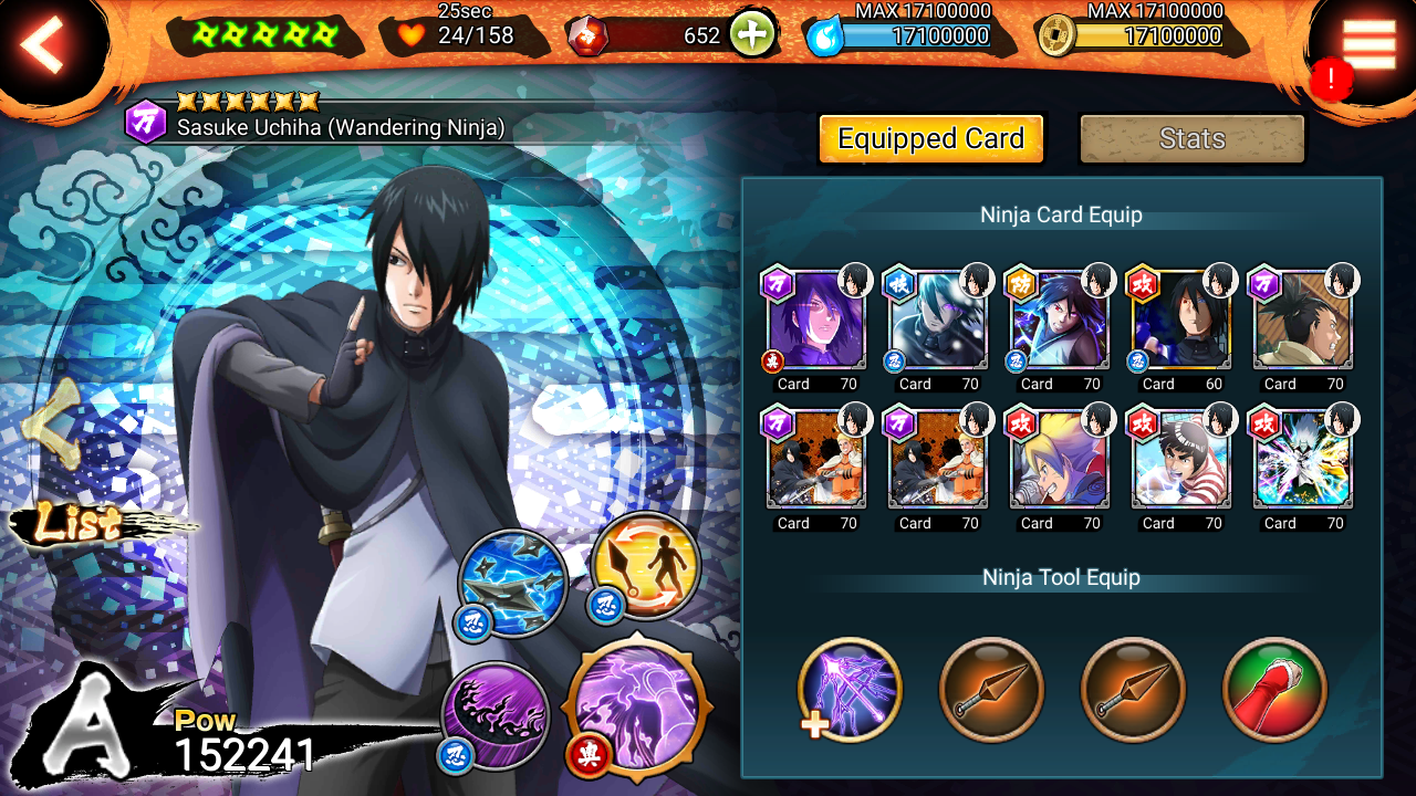 Buying Naruto X Boruto Ninja Voltage Sushui Account Epicnpc Marketplace