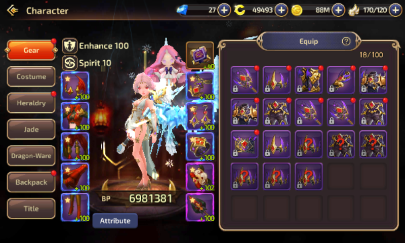 SOLD Dragon Nest M SEA Account with 150k+ dc w/ Pandora