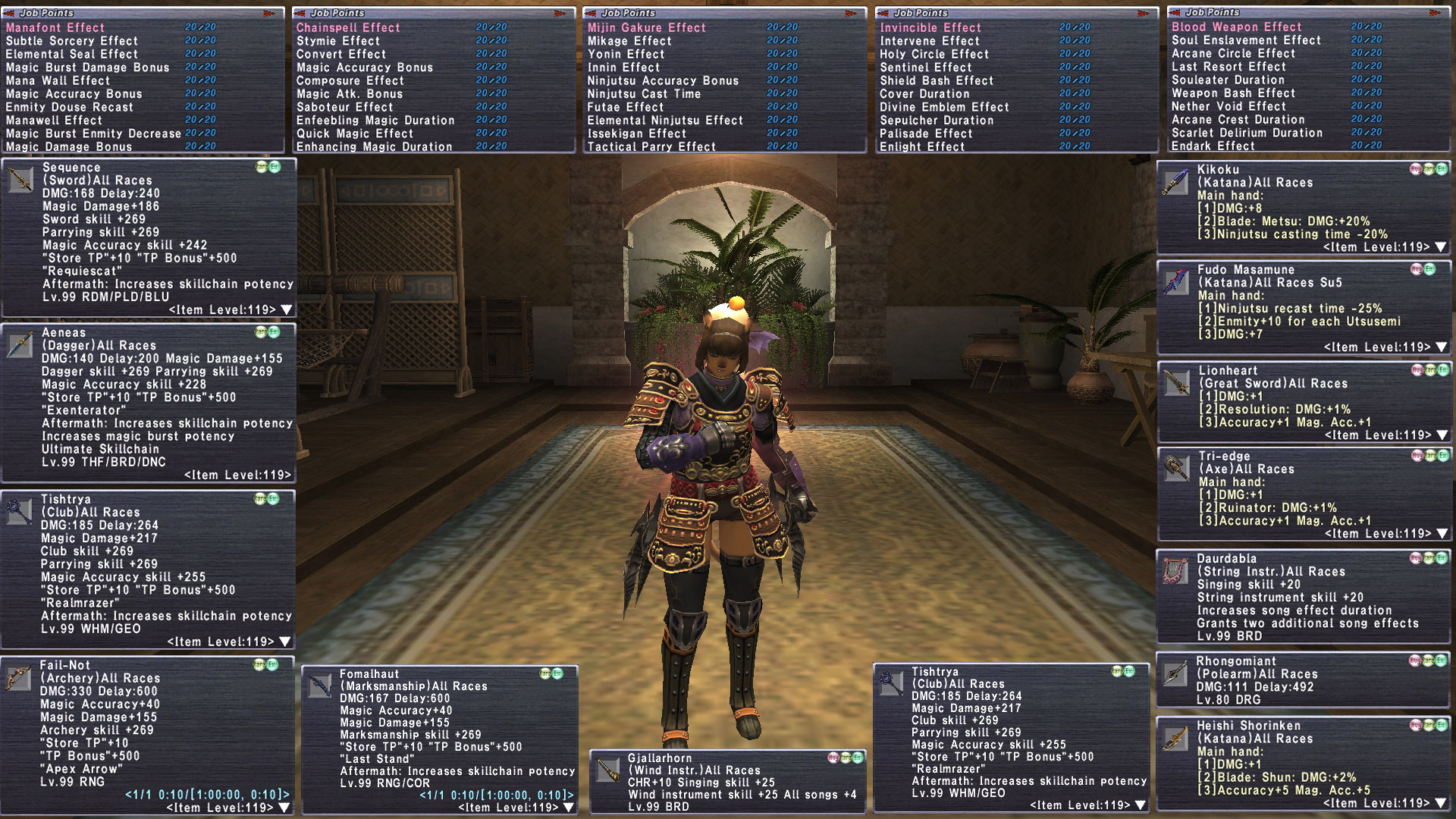 Ffxi Merit Points Pot Potpourri