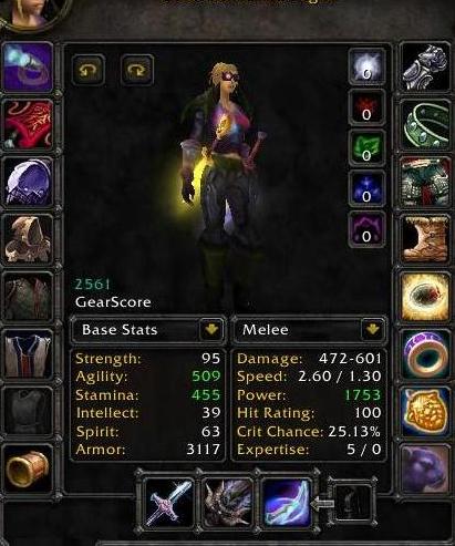 Sold Selling Good Geared Pvp Rogue Tbc Epicnpc Marketplace