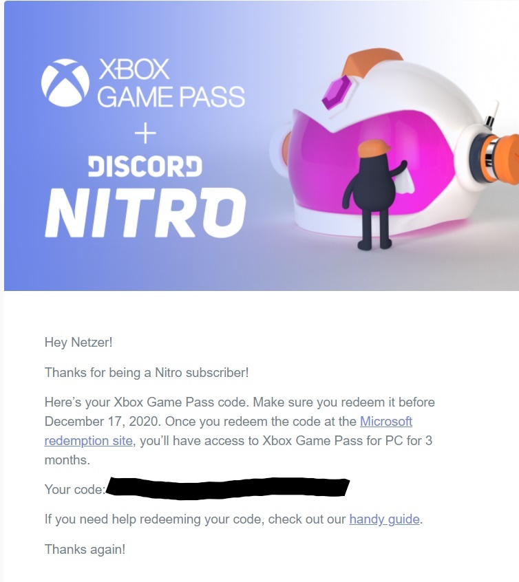 discord 3 months xbox game pass